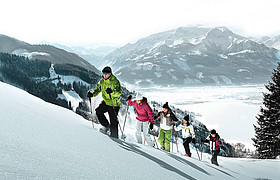 Winterurlaub in Zell am See - Schneeschuhwandern