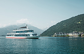 Sommerurlaub in Zell am See - Schifffahrt am Zeller See